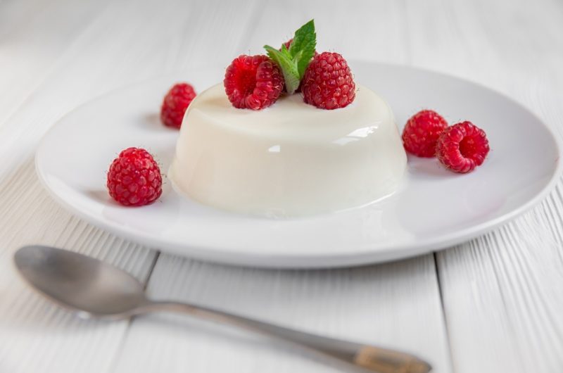 Panna Cotta z laską wanilii